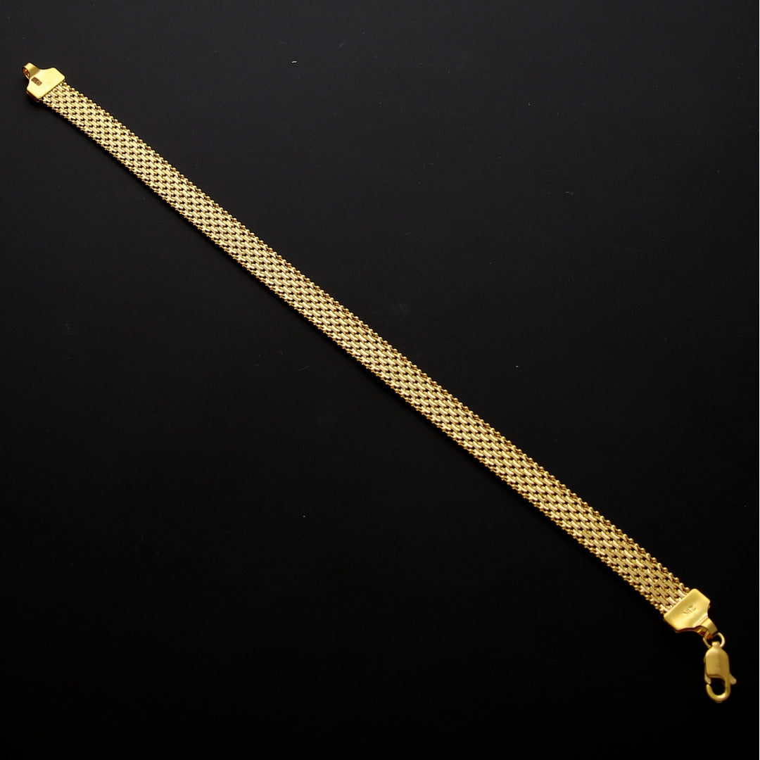 Gold Strap Bracelet 21KT - FKJBRL21KM10294