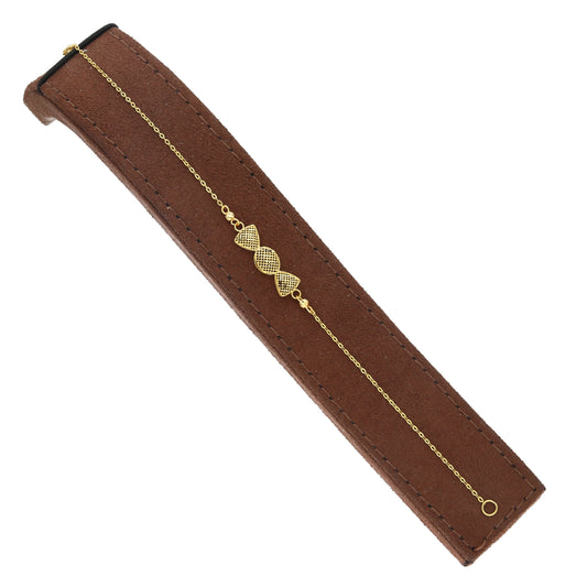 Gold Filigree Charms Bracelet 21KT - FKJBRL21KM11492