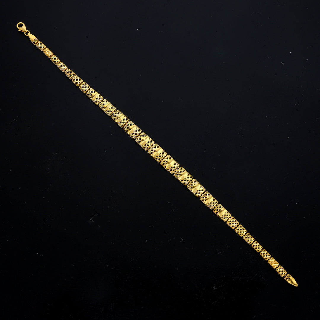 Gold Luxe Minimal Bracelet 21KT - FKJBRL21KM11503