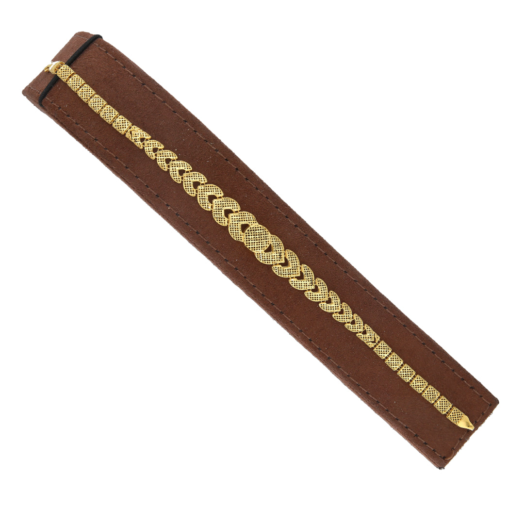Gold Eternal Shine Bracelet 21KT - FKJBRL21KM11556