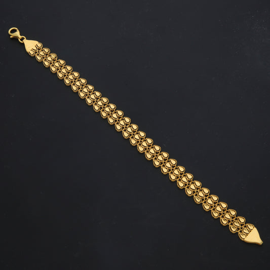 Gold Turkish Bracelet 21KT - FKJBRL21KM11686