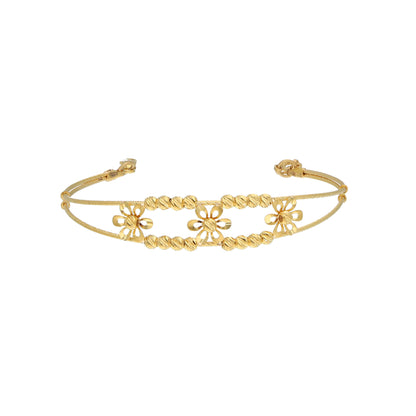 Gold Classic Bracelet 21KT - FKJBRL21KM11733