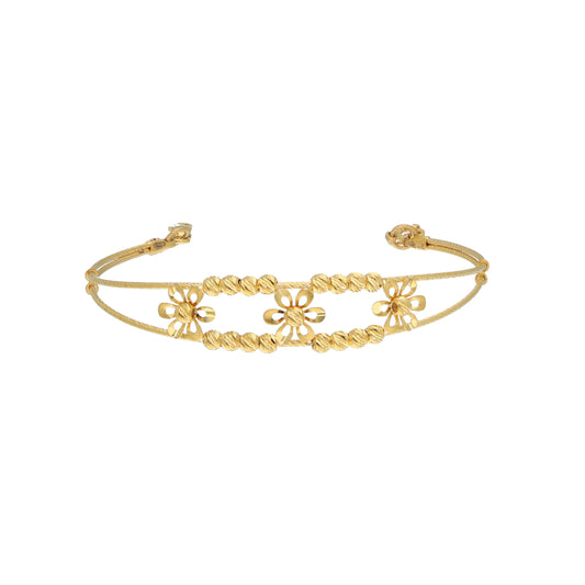 Gold Classic Bracelet 21KT - FKJBRL21KM11733