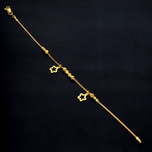 Gold Charms Bracelet 21KT - FKJBRL21KM11751