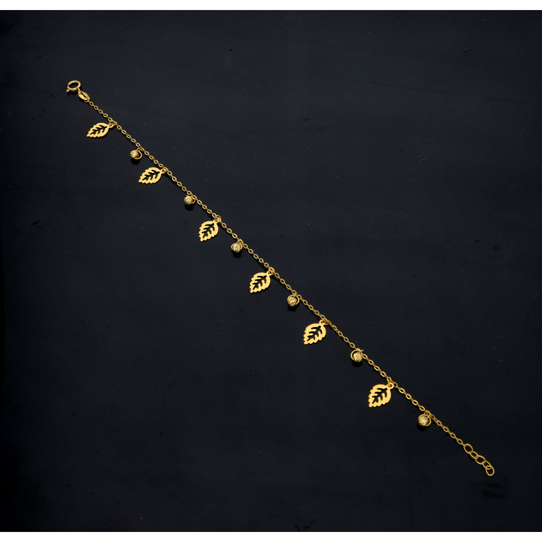 Gold Charms Bracelet 21KT - FKJBRL21KM11755