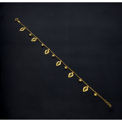 Gold Charms Bracelet 21KT - FKJBRL21KM11755