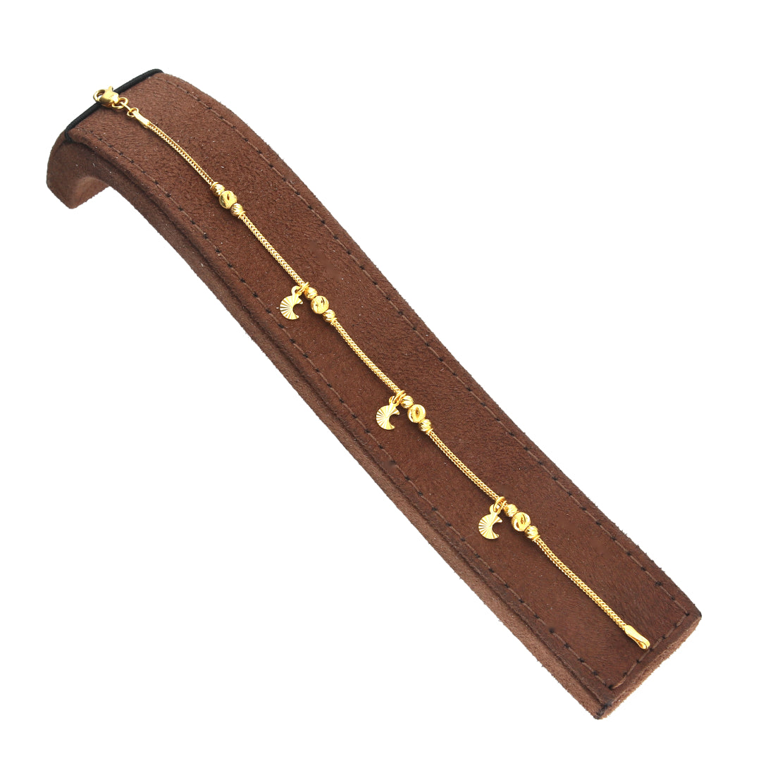 Gold Charms Bracelet 21KT - FKJBRL21KM11763