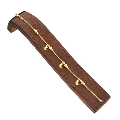 Gold Charms Bracelet 21KT - FKJBRL21KM11763