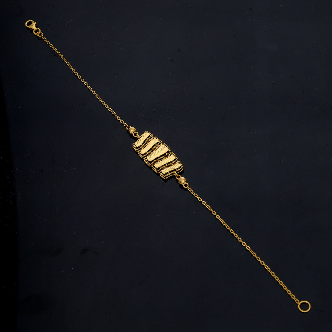 Gold Charms Bracelet 21KT - FKJBRL21KM11767