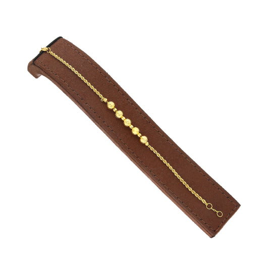 Gold Balls Bracelet 21KT - FKJBRL21KM11849