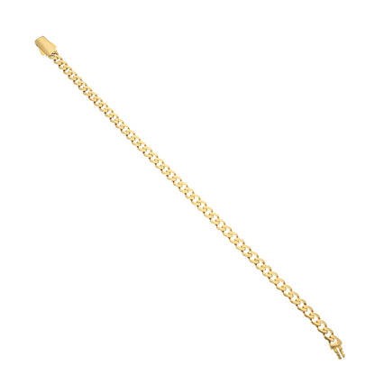 Gold Cuban Bracelet 21KT - FKJBRL21KM11897