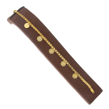 Gold Rose Charms Bracelet 21KT - FKJBRL21KM11928