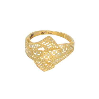 Gold Turkish Design Ring 21KT - FKJBRL21KM11933