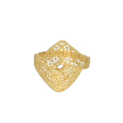 Gold Turkish Design Ring 21KT - FKJBRL21KM11937