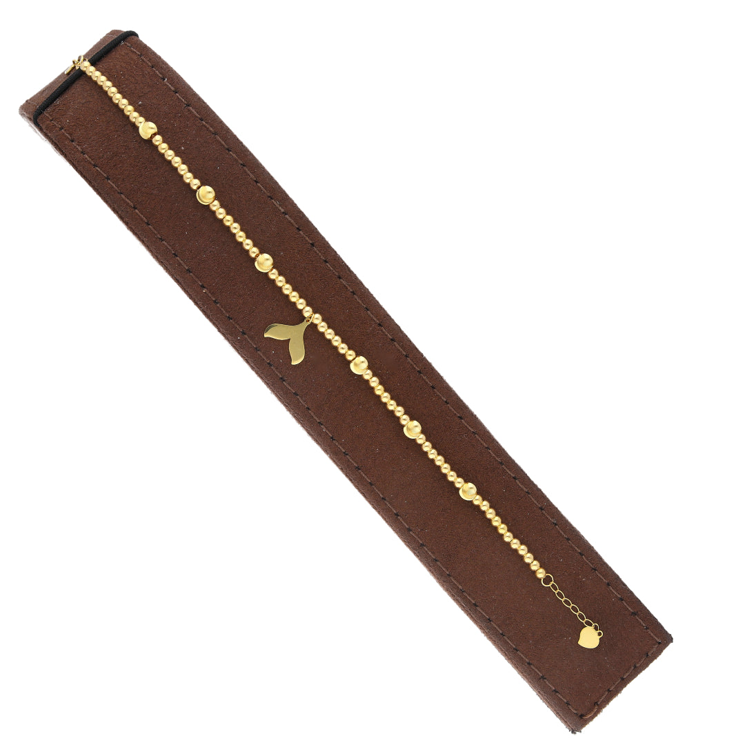 Gold Charm Bracelet 21KT - FKJBRL21KM12157