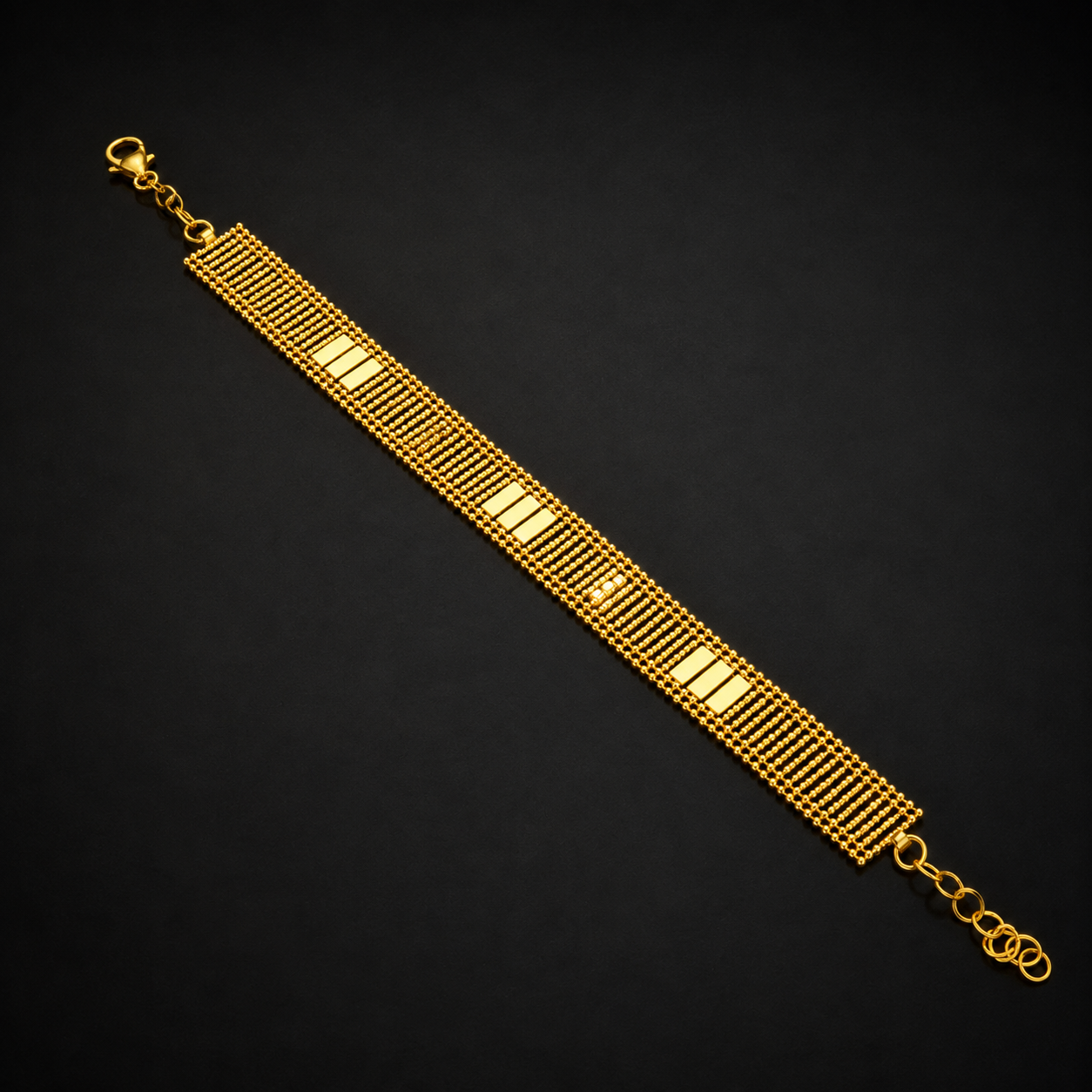 Gold Premium Bracelet 21KT - FKJBRL21KM12179