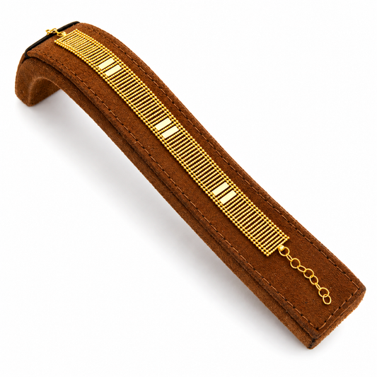 Gold Premium Bracelet 21KT - FKJBRL21KM12181
