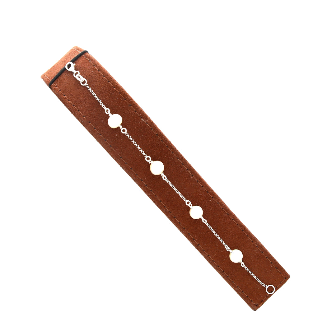 Sterling Silver 925 Bead Bracelet - FKJBRLSL10532