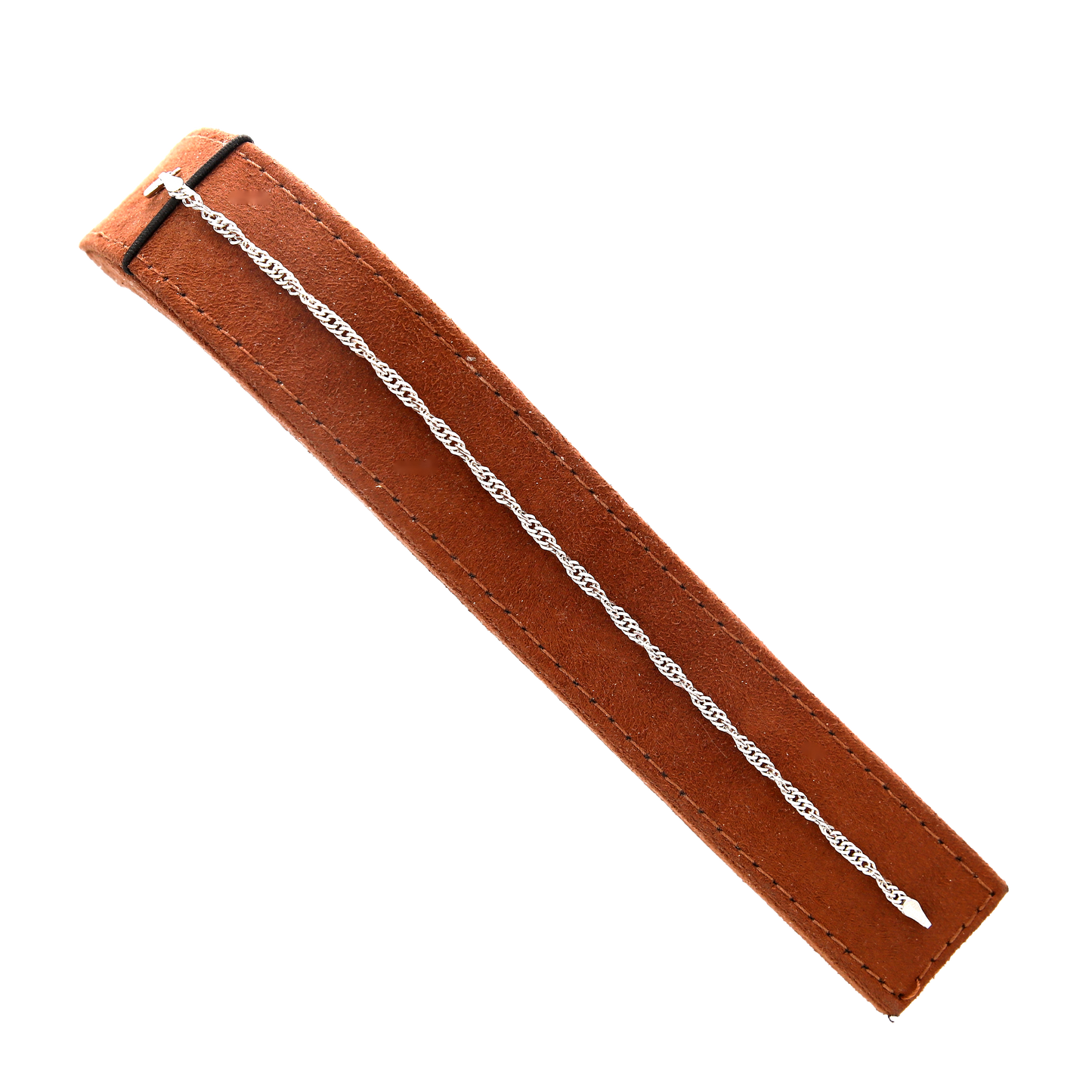 Sterling Silver 925 Minimalist Twisted Bracelet - FKJBRLSL10555