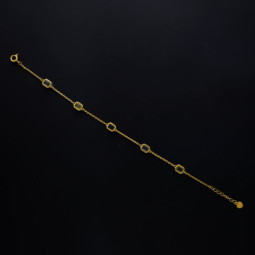 Sterling Silver 925 Chic Stone Bracelet - FKJBRLSL10567