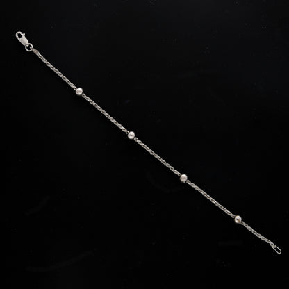 Sterling Silver 925 Sphere Bracelet - FKJBRLSL10658