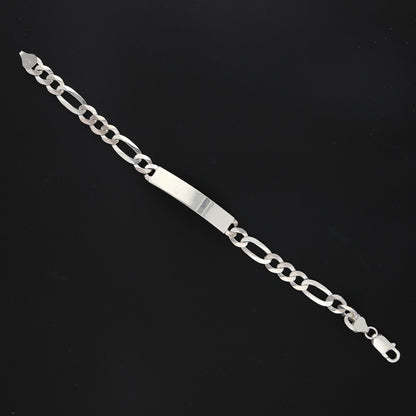 Sterling Silver 925 Plate Cuban Bracelet - FKJBRLSL10671