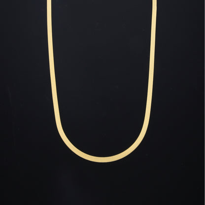 Gold Flat Chain 18KT - FKJCN18K10414