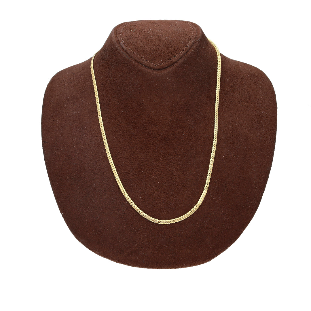 Gold Classic Link Chain 18KT - FKJCN18K10435