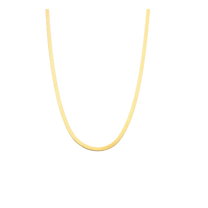 Gold Sleek Chain 18KT - FKJCN18K10436