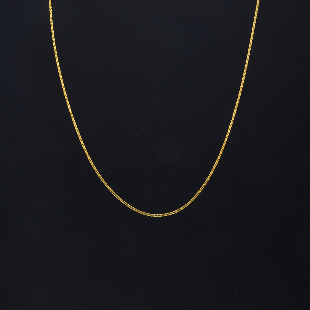 Gold Classic Link Chain 21KT - FKJCN21KM10501