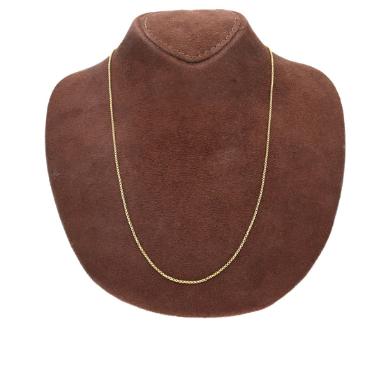 Gold Box Link Chain 21KT - FKJCN21KM10502