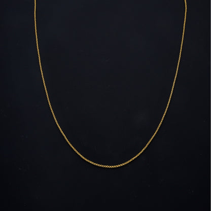 Gold Box Link Chain 21KT - FKJCN21KM10502