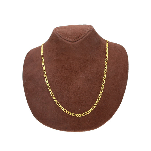 Gold Classic Figaro Chain 21KT - FKJCN21KM10506