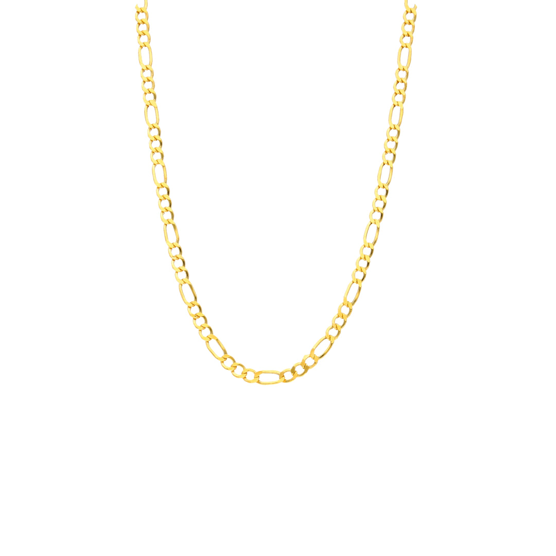 Gold Classic Figaro Chain 21KT - FKJCN21KM10506