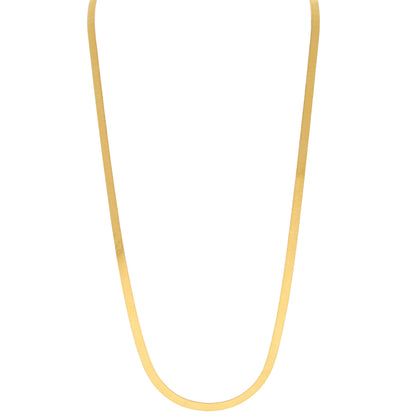 Gold Flat-Link Chain 21KT - FKJCN21KM10940