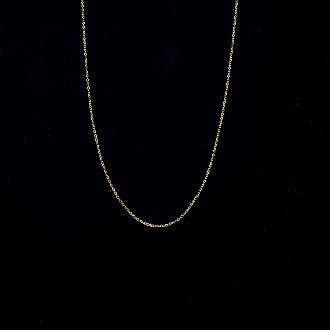 Gold Link Chain 21KT - FKJCN21KM11278
