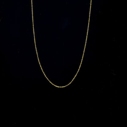 Gold Link Chain 21KT - FKJCN21KM11278