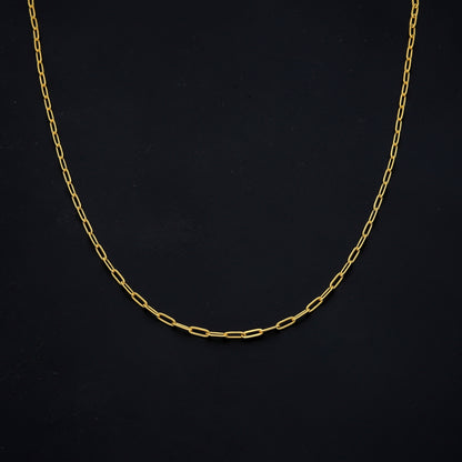 Gold Minimal Link Chain 21KT - FKJCN21KM11577
