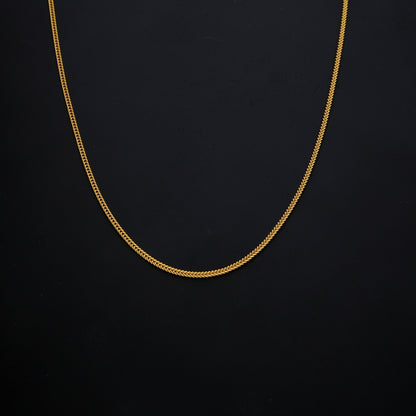 Gold Classic Link Chain 21KT - FKJCN21KM11579