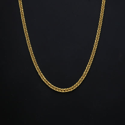 Gold Cuban Link Chain 21KT - FKJCN21KM11580