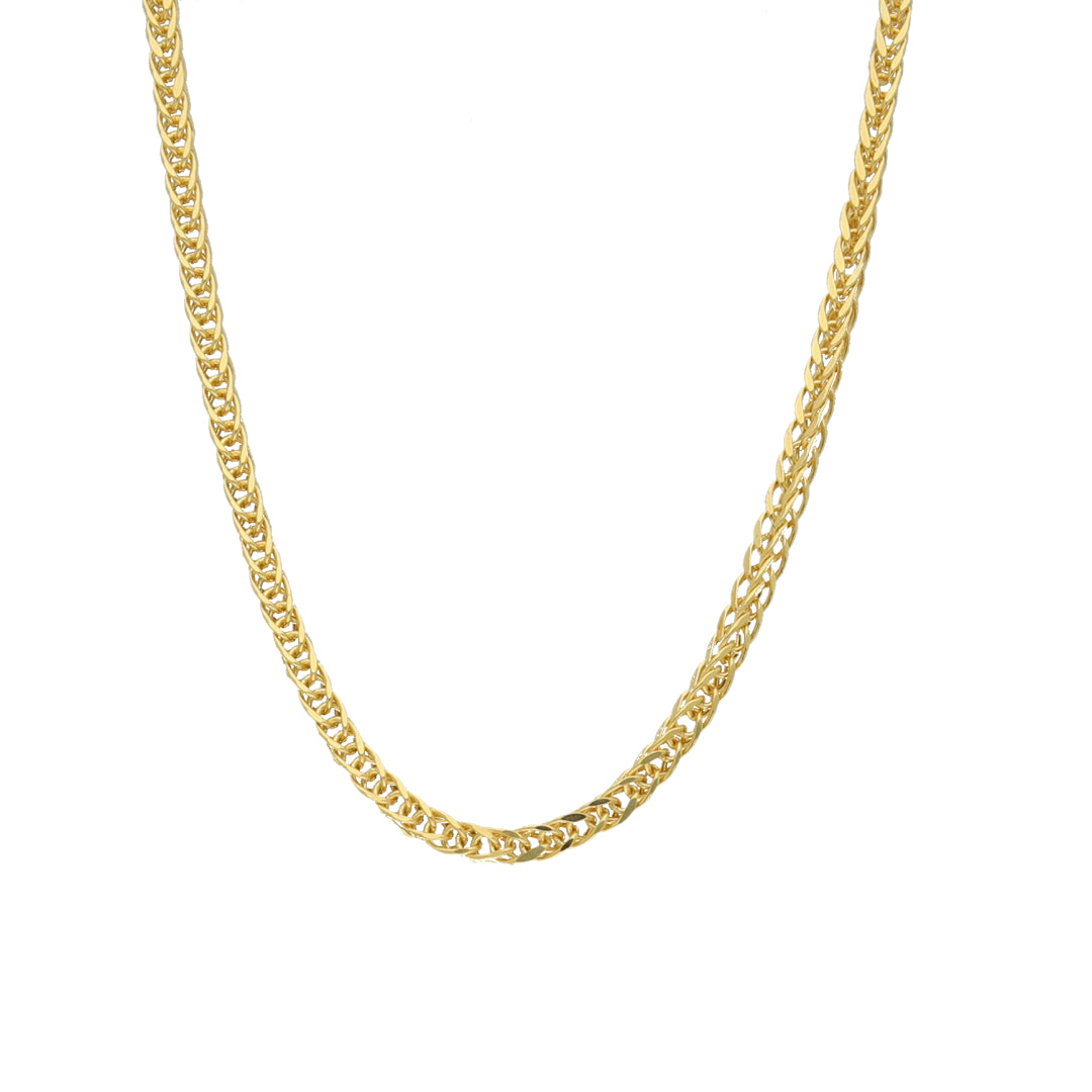 Gold Cuban Link Chain 21KT - FKJCN21KM11580