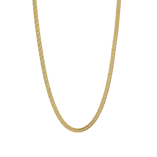 Gold Smooth Link Chain 21KT - FKJCN21KM11581