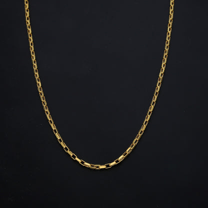 Gold Open Link Chain 21KT - FKJCN21KM11583