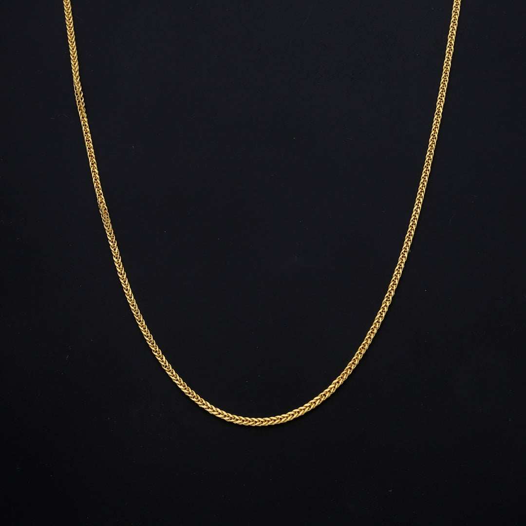 Gold Franco Link Chain 21KT - FKJCN21KM11586