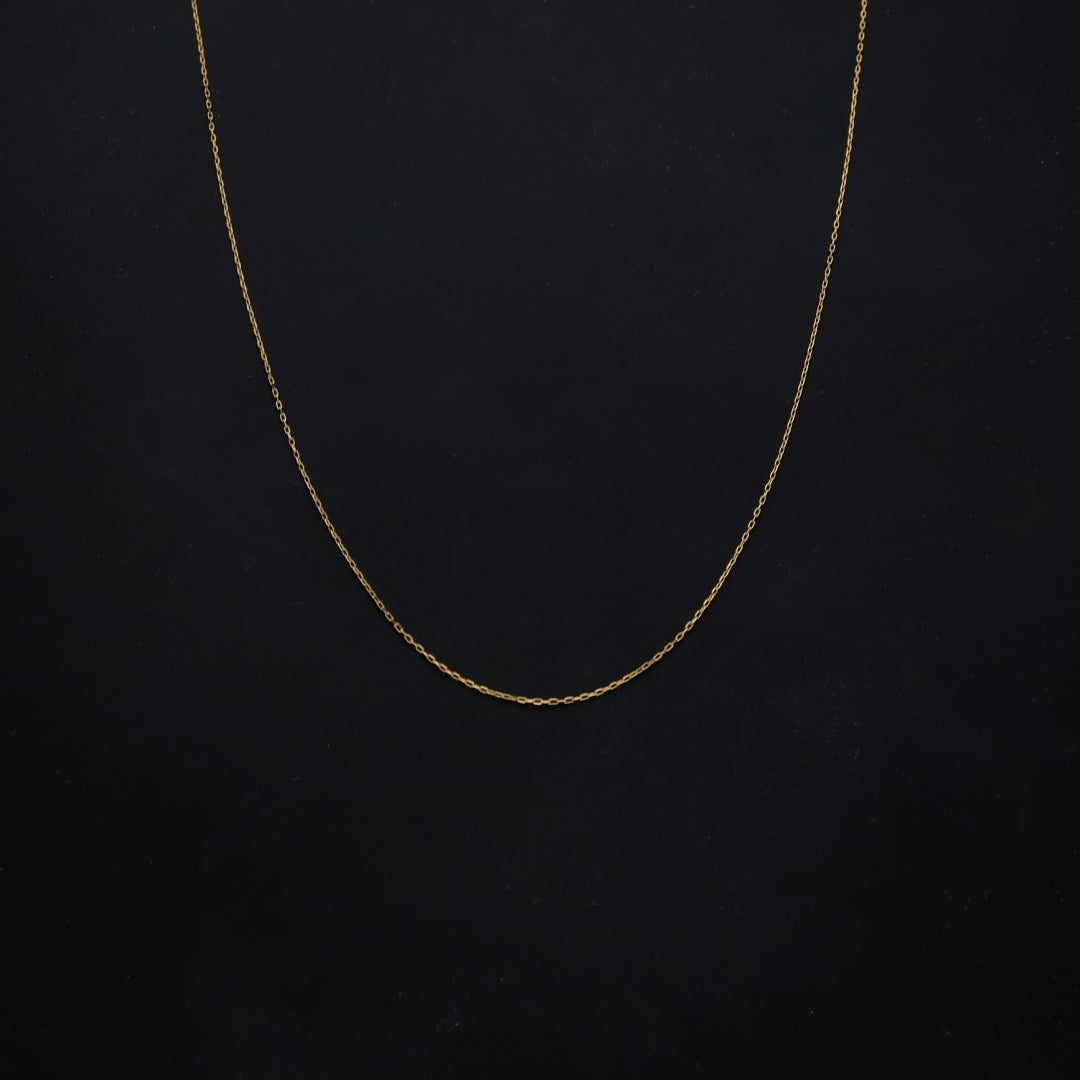 Gold Inter-Link Chain 21KT - FKJCN21KM11690