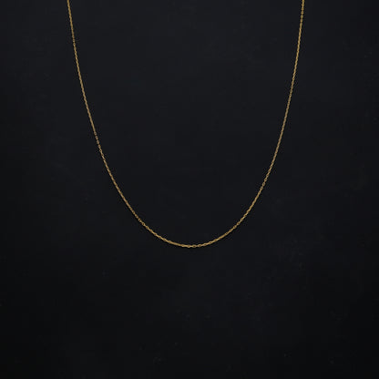 Gold Inter-Link Chain 21KT - FKJCN21KM11690