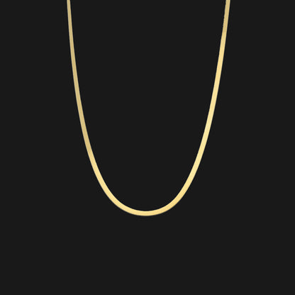 Snake Gold Chain Vector Beautiful Gold Snake Chain 21KT from FK Jewellers | FKJCN21KM11691