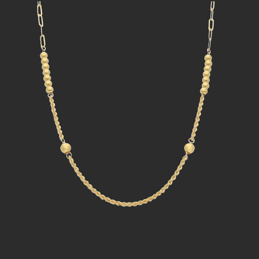 Gold Classic Chain 21KT - FKJCN21KM11738