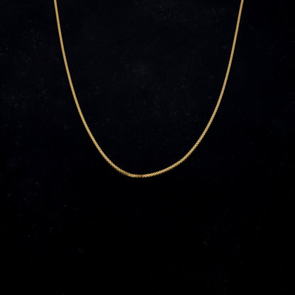 Gold Interlink Chain 21KT - FKJCN21KM11781