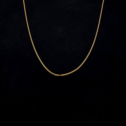 Gold Interlink Chain 21KT - FKJCN21KM11781